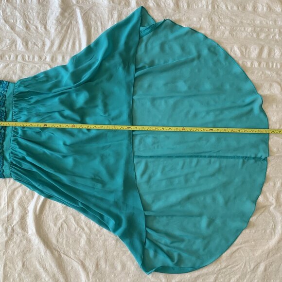 Women's/Girl's Special Occasion Dress by Forever 21 XXI - Aqua - Size M - Picture 12 of 16